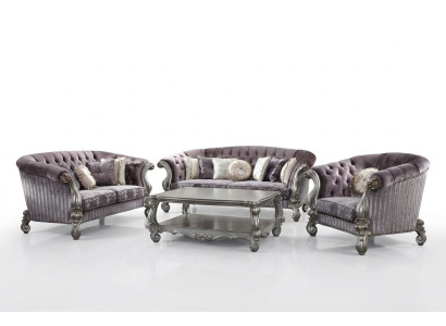 Juego de sofás 3+2+1 plazas conjunto de sofás de sala de estar sofá tapizado decorativo.
