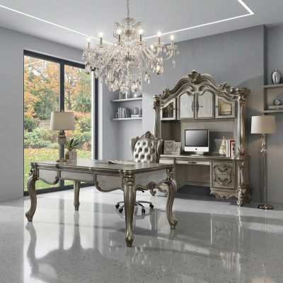 Escritorio Mesa de ordenador Mesa de oficina Estudio Mesa Silla 3 piezas
