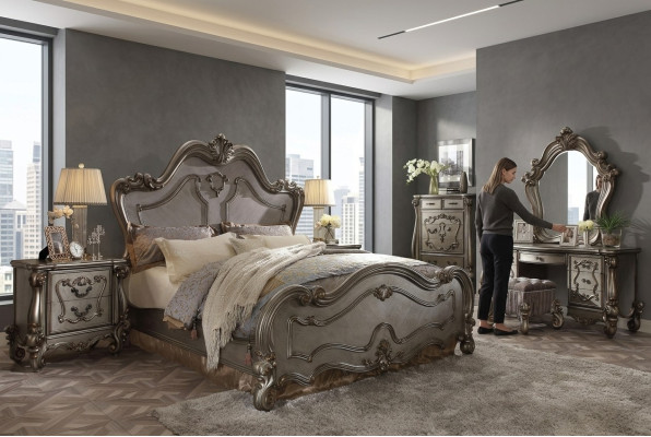 Diseño de cama de lujo Camas de hotel de lujo Habitación para dormir 180x200 cm