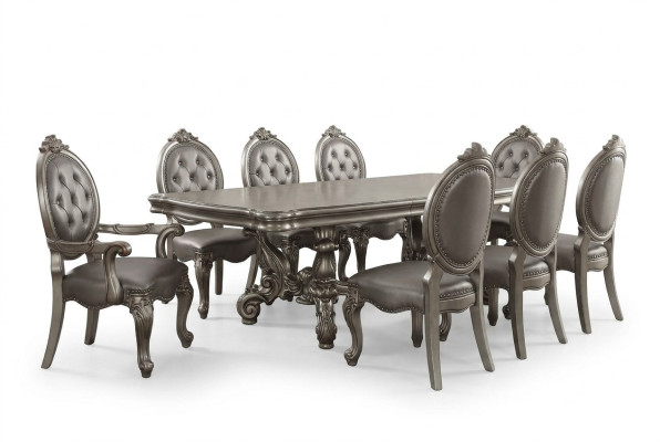 Diseño de mesa de comedor de madera de diseño.