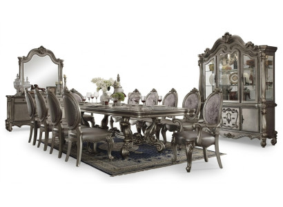 Mesa de comedor Mesas Mesas Mesa Oficina Diseño Clásico Decoración Madera Barroco