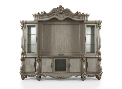 Mueble de pared para TV en la sala de estar, unidades de pared, armario de sala de estar, muebles tallados.