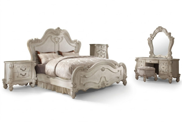 Cama clásica cama doble 2x mesitas de noche diseño de madera camas nuevas 3 piezas.