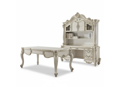 Escritorio de oficina + silla Mesa de madera de mesa 3 piezas. Conjunto de mesa de ordenador