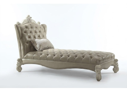 Chesterfield Chaiselongues Sofá Cama Chaise Club Reláx Reposar Cuero Textil nuevo