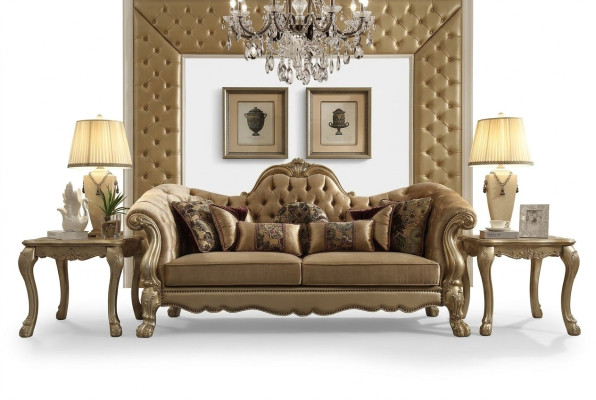 Clásico sofá de 3 plazas Sofá sofá Sofás tapizados Sofás decorativos Barroco