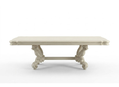 Estilo antiguo de barroco mesa de comedor mesa de madera auténtica Diseño clásico mesas