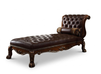 Chaiselongues Chesterfield, Liege, Ottomane, Chaise Sofa, Couch Chesterfield