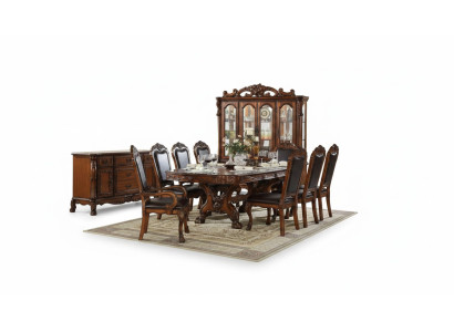 Mesa de comedor Conjunto de mesa de madera de comedor Sala de estar Conjunto de mesas de diseño