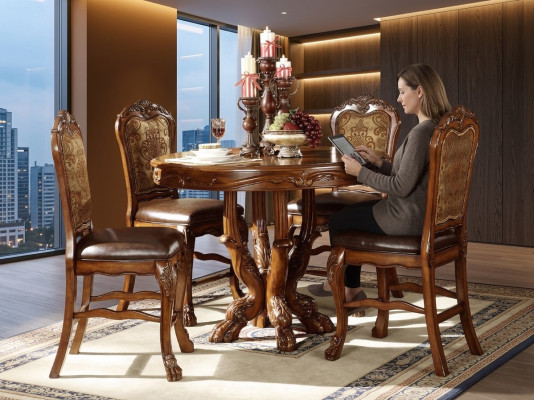 Silla tapizada de lujo Sillón Silla Sillas Decoración Sala de estar Comedor Sillón