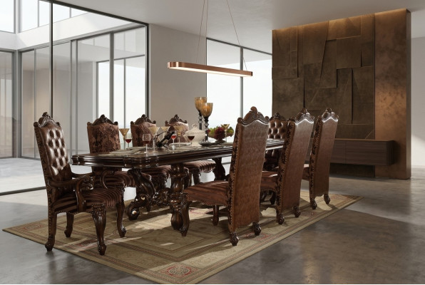 Sillas Silla Acolchado Diseño Salón Club Asiento Respaldo Conjunto Butaca 4x Madera