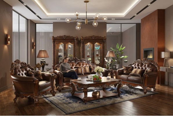 Sofá de diseñador Conjunto de sofás 3+2 plazas Sofá Tapizado Conjunto de Sala de Estar