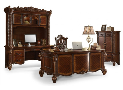 Escritorio de oficina, silla, escritorio de computadora, mesa, mesa de madera, silla, conjunto de 3 piezas.