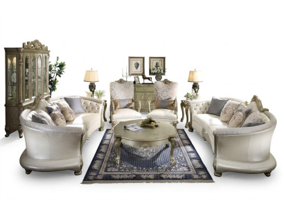 Conjunto completo de sofá 4+1 plazas + mesa de centro Diseño de sala de estar