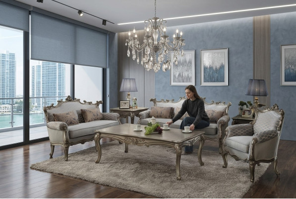 Diseño de sofá Sofá Set de sofás Sofás decorativos Decoración de sofá Conjuntos de asientos nuevos