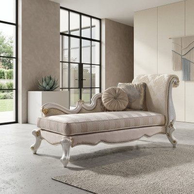 Chaiselongue Chaiselongues Sofá de tela Sillón Decoración Chaiselongue Club Relax Textil