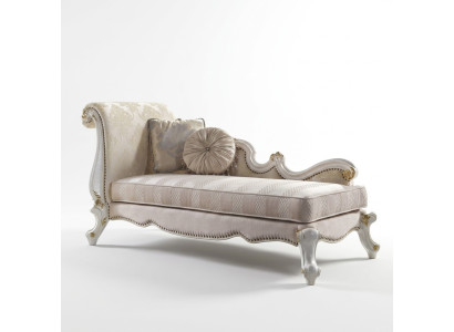 Chaiselongue Chaiselongues Sofá de tela Sillón Decoración Chaiselongue Club Relax Textil