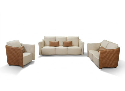 Conjunto de sofá de 3+2+1 plazas, diseño de sofá moderno, cojines acolchados, sofás.