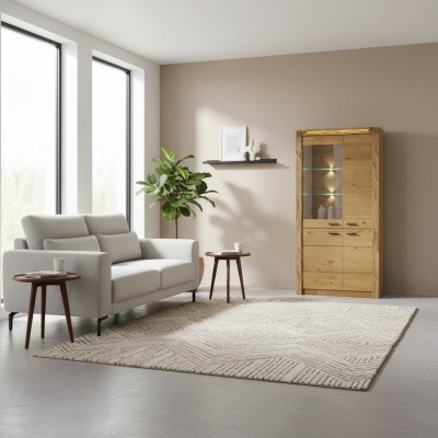 Vitrina de madera armario Vitrinas clásicas de madera Armarios de diseño Sala de estar Nuevo