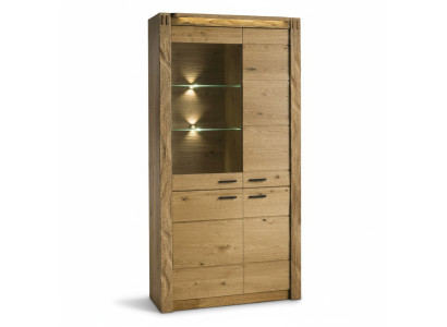 Vitrina de madera armario Vitrinas clásicas de madera Armarios de diseño Sala de estar Nuevo