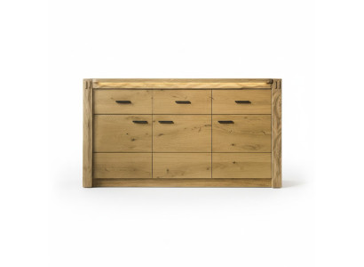 Cómoda Credenza Gabinete cajonera Armario Aparador Mueble estantería Bajo con cajones