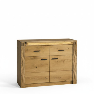 Diseño cómoda cómodas de madera aparador moderno aparador alto armario 116cm nuevo