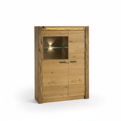 Vitrina Aparador Armario Estantería Estilo Moderno Sala de estar Cómodas Colección de vidrio