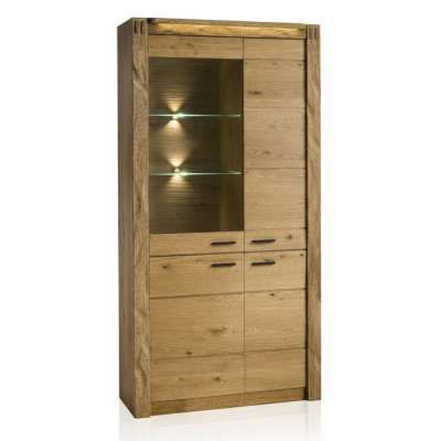 Vitrina armario cómoda sala de estar vidrio estante vitrinas estantes madera armarios nuevo.