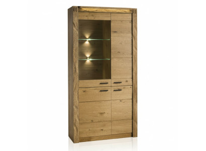 Vitrina armario cómoda sala de estar vidrio estante vitrinas estantes madera armarios nuevo.
