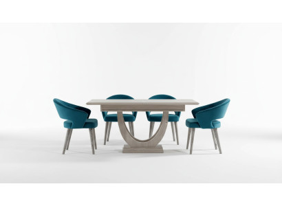 Mesa de comedor de diseño Mesa de diseño Madera Muebles de comedor Mesa de centro Mesas de 140 cm