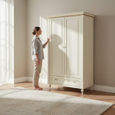 Diseño clásico de armario para dormitorio muebles armario armarios