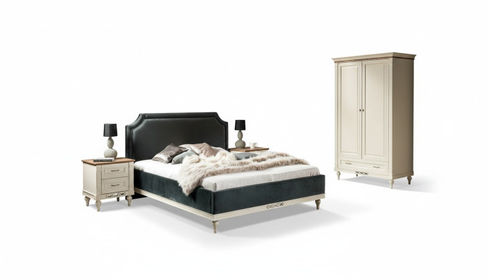 Cama acolchada de diseño de lujo para hoteles, cama matrimonial de 140/160cm para habitación doble, textil.