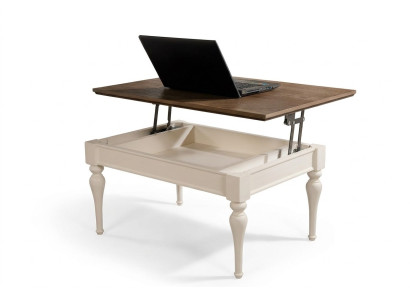 Sofá multifuncional mesa de centro de madera diseño de mesa de café auxiliar sala de estar nueva.