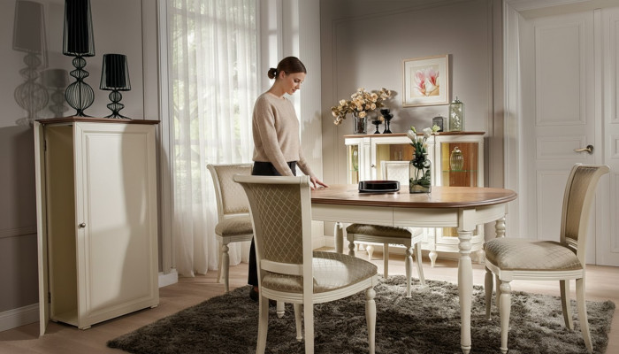 Diseño de mesa de comedor Mesa de diseño Madera Muebles de comedor Mesa de sala de estar Mesas