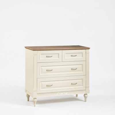 Cómoda Cómodas Diseño Sala de estar Muebles Credenza Madera Estilo Antiguo Nuevo Aparador