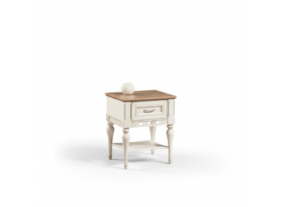 Mesita de noche Consola Mesitas de noche Mesa auxiliar Diseño de dormitorio Mesa de madera Nueva