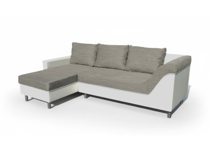 Sofá en forma de L Sofá de cuero Sofá de diseño moderno.