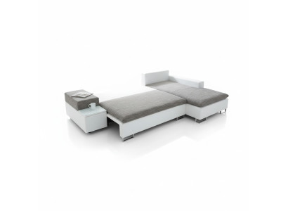 Sofá cama diseño sofá esquinero en forma de L con función de cama tela sofá sofás tejido