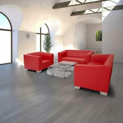 Sofá de 3 plazas + 2 plazas + 1 plaza, Diseño de sofás Relax Tapizado de cuero Couches