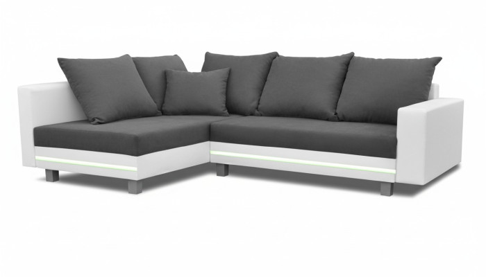 Sofá esquinero conjunto de salón sofá sofá en forma de L sofá tapizado diseño de cuero