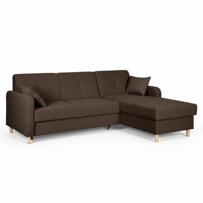 Diseño de sofá esquinero sofá cama con función de cama sofá de cuero tela de tapizado sofás caja