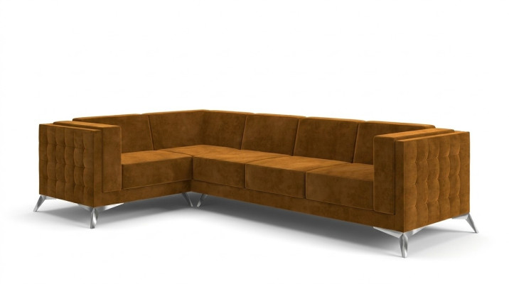 Sofá de tela sofá conjunto de salón muebles de diseño moderno Sofá Chaiselongue