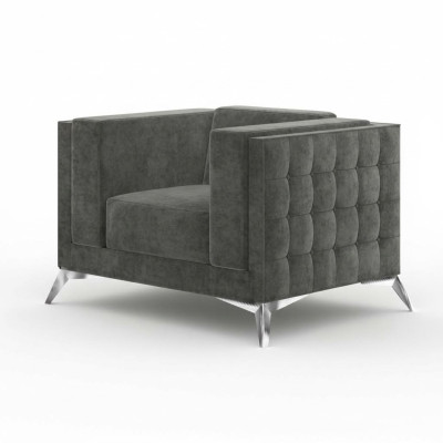 Silla Chesterfield sofá 1 plaza sofás tapizados nuevo sofá televisión textil
