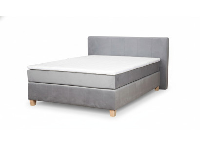Cama boxspring con cajón función hotel doble juego Completo colchón topper
