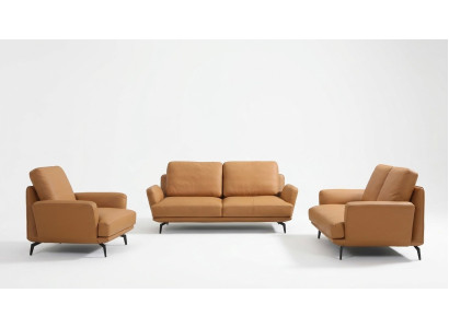 Sofá de cuero Conjunto de sofá Decoración 3+2+1 Asientos Conjunto Sofá tapizado Sofá suite