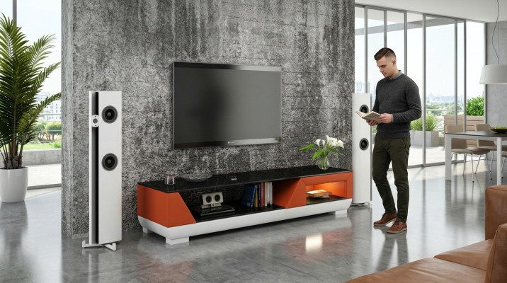 Mueble de televisión aparador armario Muebles de diseño Tablero bajo cómodas