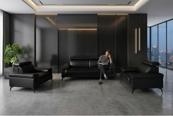 Sofá de 3 plazas + 1 + 1, conjunto de sala de estar, sofá, sofá, sillón, tapicería, sofás de cuero.