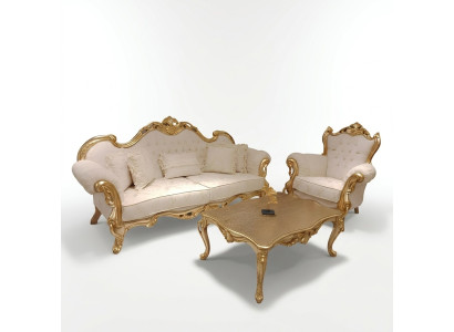 Sofá de lujo Chesterfield de 3+3 plazas. Conjunto de sofás clásicos de 2 piezas, muebles nuevos.