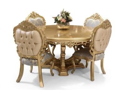 Comedor set de 7 piezas. Mesa comedor + 6 sillas Diseño de silla de madera Conjunto de muebles Nuevo.