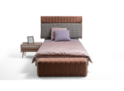 Juego de habitación infantil Set juvenil Cama + Mesita de noche Moderno Set de cama de 2 piezas. Nuevo